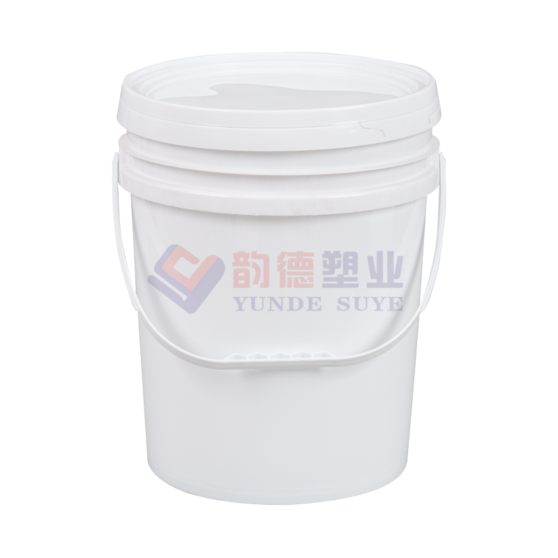 Secchio in plastica PP stile americano da 16 litri con coperchio per conservare liquidi